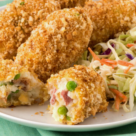 Leftover Mashed Potato Croquettes Dempster's